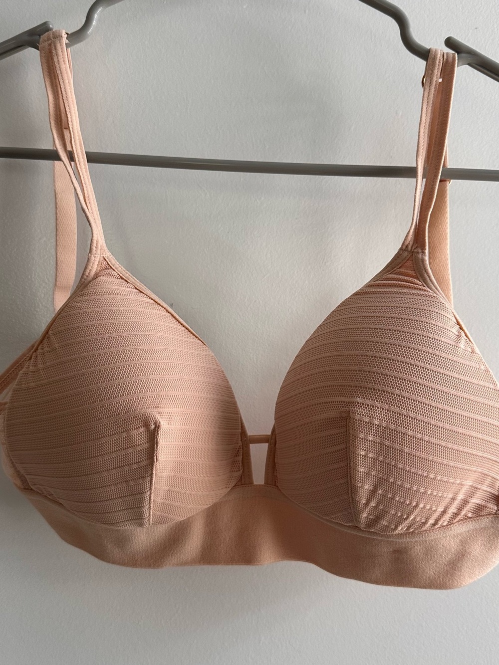 Lively Nude Striped Bralette